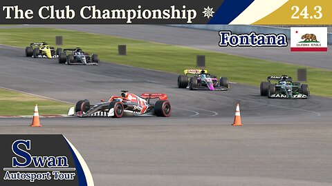 2023 Club Championship from Fontana・Round 3・The Swan Autosport Tour on AMS2