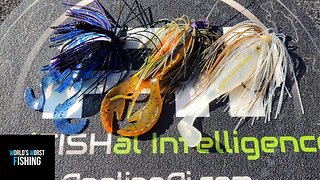 Bait & Bass: Color Matching Swim Jigs & Catching Fish With Them!!!