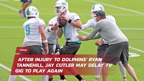 After Injury To Dolphins Ryan Tannehill, Jay Cutler May Delay TV Gig To Play Again