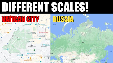 How many Vatican Cities can you fit in to Russia? | Largest V Smallest