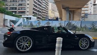 🥇Porsche 918 Spyder at Fench Riviera stunning hypercar 😱