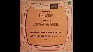 Chabrier, Arthur Fiedler and the Boston Pops Orchestra - España Rapsodie
