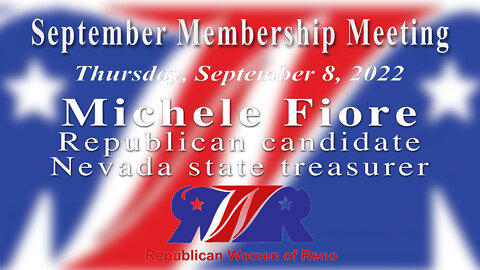 Republican Women of Reno General Meeting September 8, 2022