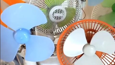 fan for table
