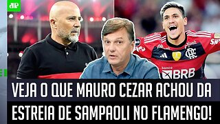 "Pra mim, a ESTREIA do Sampaoli foi..." Mauro Cezar MANDA A REAL após VITÓRIA do Flamengo!