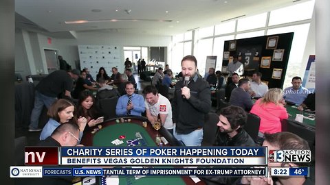 Charity Series of Poker happening today