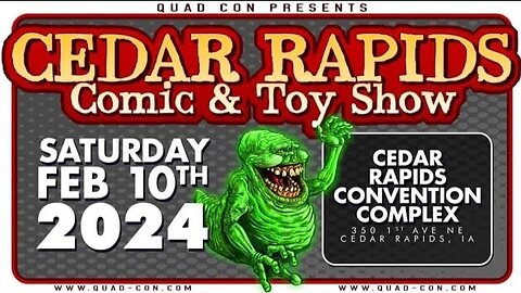 Quad Con's Cedar Rapids Comic & Toy Show 2024
