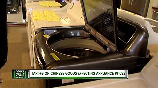 Small appliance stores struggle with tariff impact