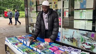 Live from the Coventry dawah stall.