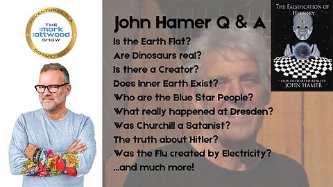 John Hamer Live Q & A - The Falsification of History and Beyond - 15th June 2024