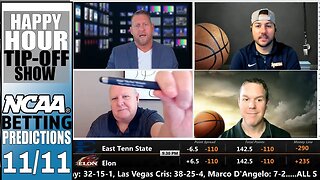 College Basketball Picks, Predictions and Odds | Happy Hour Tip-Off Show for November 11