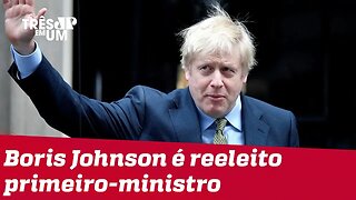 Conservador Boris Johnson é reeleito primeiro-ministro no Reino Unido