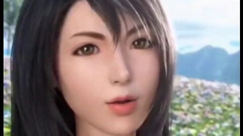 CG game animation characters rinoa