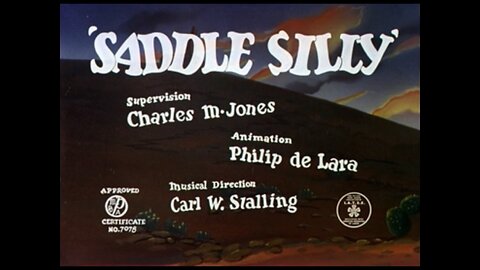 1941, 11-8, Merrie Melodies, Saddle Silly