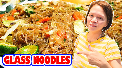 Easy Philippine Style Glass Noodles | How To Make Filipino Style Glass Noodles At Home