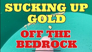 💥 BEDROCK GOLD 💥 Under water adventure leads to gold 🤩 #gold #goldmining #goldmining