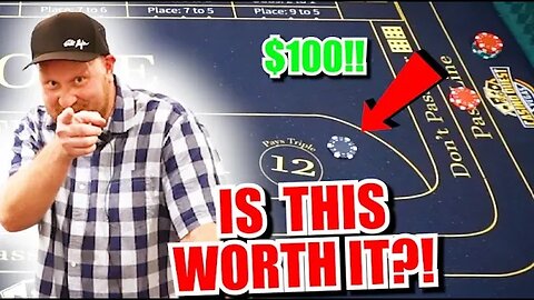🔥INSANE ENDING🔥 30 Roll Craps Challenge - WIN BIG or BUST #315
