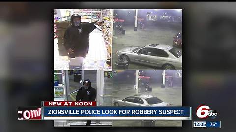 Zionsville gas station clerk refuses to give up register, robber steals Riley donation jar