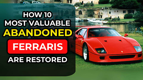 How 10 Most Valuable Abandoned Ferraris Are Restored