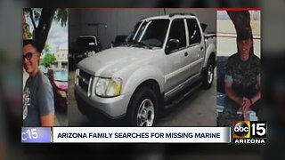 Arizona family searches for missing Marine