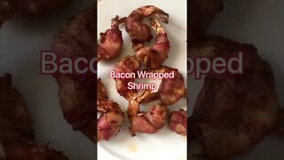 Bacon Wrapped Shrimp In Your Air Fryer is DELICIOUS!
