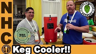 Pancho's Brewing Lab Keg Cooler - Portable Keezer. #homebrewcon #scbatnhc