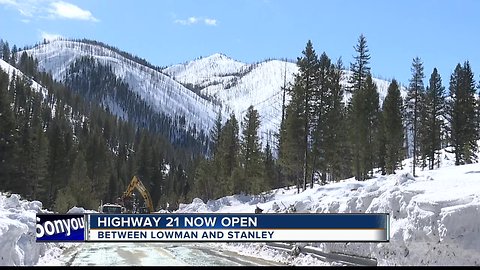 "Avalanche Alley" reopens after more than 50 avalanches buried highway