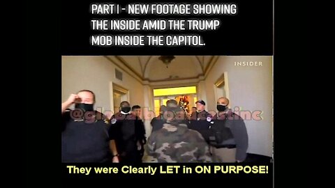 TRUMP Protestors being LET IN by Capital Police & STOPPING ANTIFA Vandals