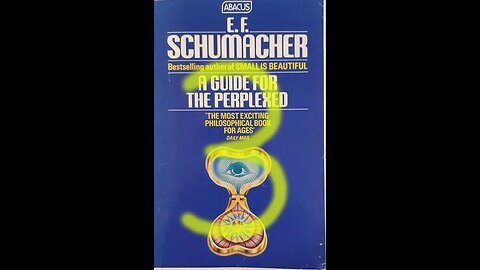 A Guide for the Perplexed - E.F. Schumacher Part 3