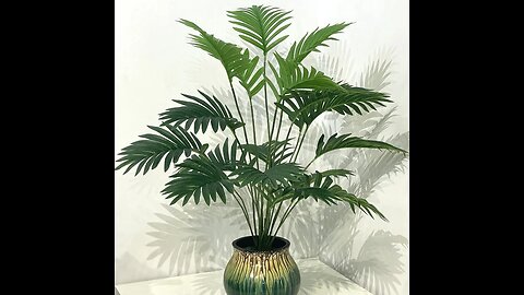 ANNUAL SALE! Large Artificial Palm Tree Tropical Fake Plants