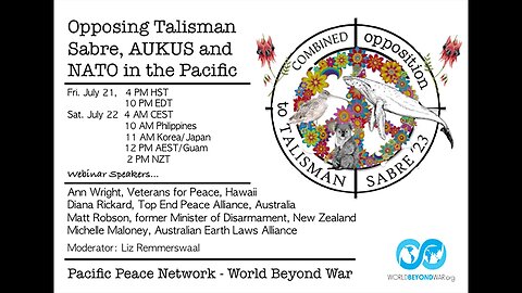 Webinar: Australia, Talisman Sabre, AUKUS and NATO in the Pacific.