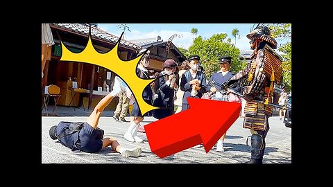 31 SAMURAI Mannequin Prank in Kyoto Japan Awesome reactions Statue prank Kiyomizu