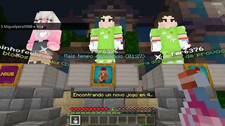 Jogando Todos Os Mini Jogos Do The Hive Do Minecraft Bedrock