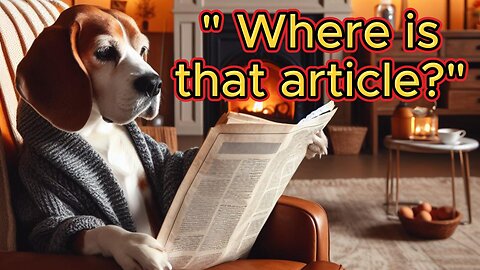 Paws and Effect: Dogs Discover the Power of the Press
