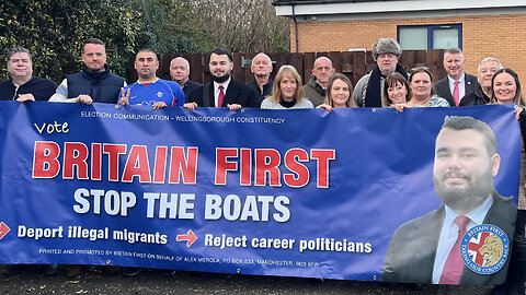 Britain First focuses on huge postal voter mail-out in Wellingborough!