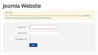 How to Change or Customize Joomla Warning Messages