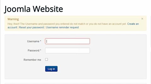 How to Change or Customize Joomla Warning Messages