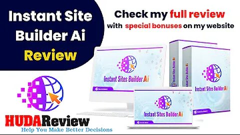 Instant Site Builder Ai review _ Demo _ Bundle _ Huge Bonus _ Discount Coupon