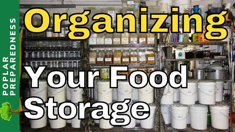 Easy Inventory Method For Prepper Pantry & Long Term Food Storage