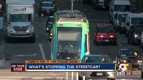 Cincinnati streetcar blockages just getting worse, data show