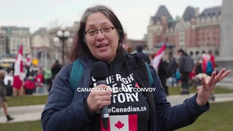 Victoria, BC Interview with Protesters | video 7