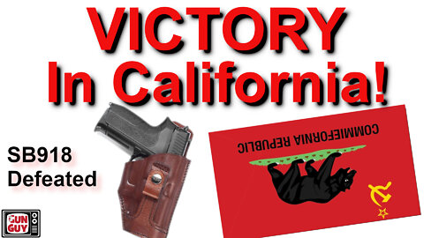 Victory in California!!!