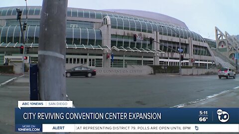 City reviving convention center expansion