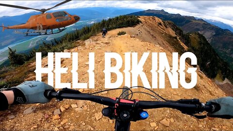 HELI BIKING Pt2! Descending Mt.Cartier Revelstoke BC | Destination STOKE EP XI Mountain Biking