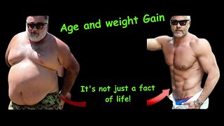 Weight gain with age is not unavoidable. Be fit over 50!