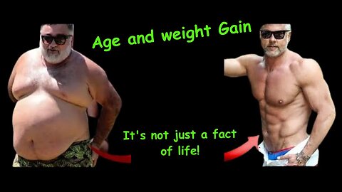 Weight gain with age is not unavoidable. Be fit over 50!