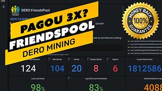 ⛏️😵 PAGAMENTO TRIPLICADO NA POOL DE DERO - FRIENDSPOOL - VOCÊ RECEBEU?!