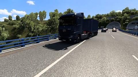 Gijon to A-Coruna Spain in ets2.