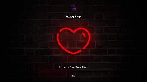 "Secrets" - Melodic Trap Type Beat