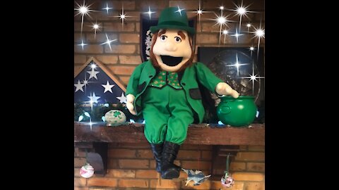 Saint Patrick's Day Greeting from Danny Boy the Leprechaun Puppet